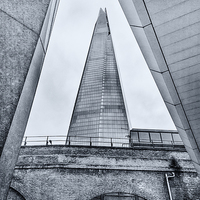 Buy canvas prints of  Shard Angle by Trevor Camp