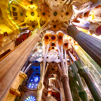 Buy canvas prints of Sagrada Spectacular by Trevor Camp