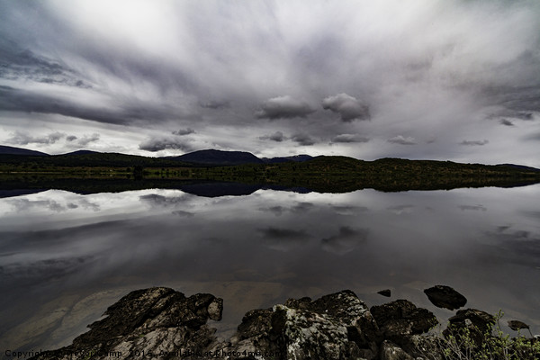 Loch Rannoch Picture Board by Trevor Camp