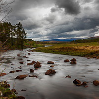 Buy canvas prints of River Gaur, Loch Rannoch by Trevor Camp