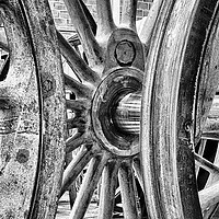 Buy canvas prints of Silver Wheels by Trevor Camp