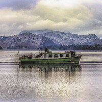 Buy canvas prints of Ullswater Ferry by Trevor Camp