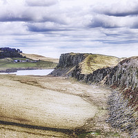 Buy canvas prints of Hadrians Wall - 01 by Trevor Camp