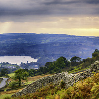 Buy canvas prints of Windermere from Kirkstone by Trevor Camp