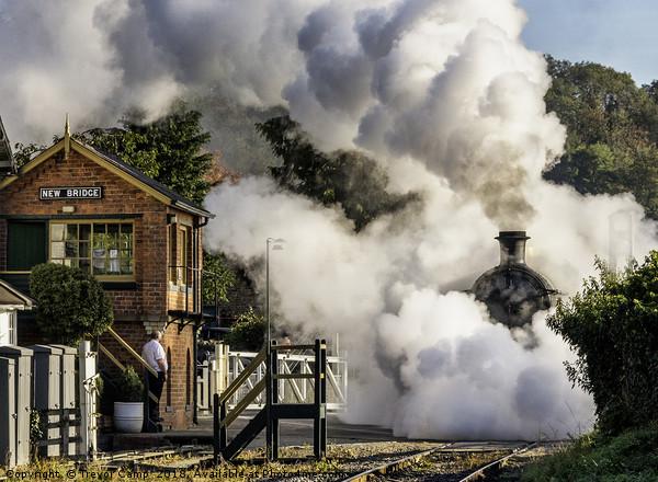 Steam and Smoke Picture Board by Trevor Camp
