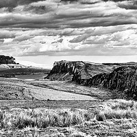 Buy canvas prints of Steel Rigg - Hadrians Wall by Trevor Camp
