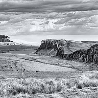 Buy canvas prints of Steel Rigg - Hadrians Wall by Trevor Camp