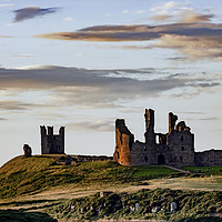 Buy canvas prints of Dunstanburgh Castle - 02 by Trevor Camp