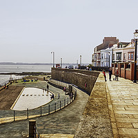Buy canvas prints of Hartlepool Town Wall by Trevor Camp