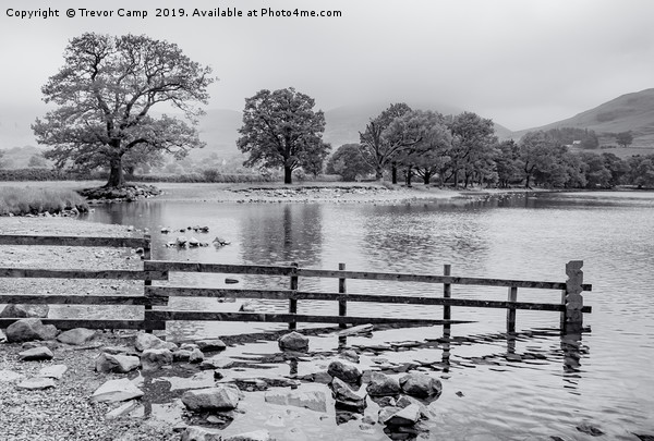 Buttermere - Toned Picture Board by Trevor Camp