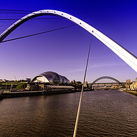 Buy canvas prints of Tyne Arches by Trevor Camp