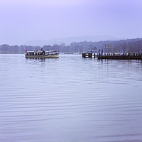 Buy canvas prints of Ullswater Ferry - 03 by Trevor Camp