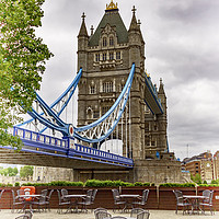 Buy canvas prints of Tower Bridge - Shad Thames view by Trevor Camp