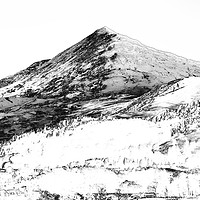 Buy canvas prints of The Alluring Silhouette of Schiehallion by Trevor Camp