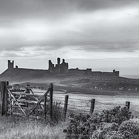 Buy canvas prints of Ruins of Dunstanburgh Castle by Trevor Camp