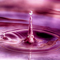 Buy canvas prints of Water droplet - 04 by Trevor Camp