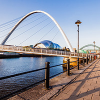 Buy canvas prints of Tyneside Quayside by Trevor Camp