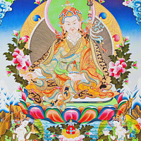 Buy canvas prints of Image depicting Padmasambhava or guru Rimpoche, the deified apos by stefano baldini