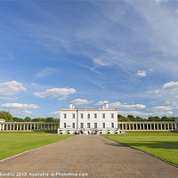 Buy canvas prints of Queens house, Greenwich, London, UK by stefano baldini