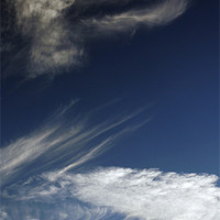 Buy canvas prints of Vertical cloudscape by stephen clarridge