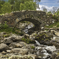 Buy canvas prints of Old Stone Bridge by Darren Frodsham