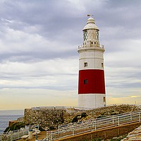 Buy canvas prints of Europa Point Lighthouse by Catherine Joll
