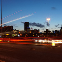 Buy canvas prints of  Urban Rush by Peter Shuttleworth
