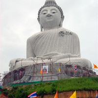 Buy canvas prints of Big Buddha, Phuket by David Worthington