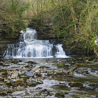 Buy canvas prints of Cotter Force, Yorkshire Dales National Park, England by Louise Heusinkveld