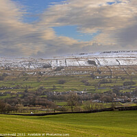 Buy canvas prints of Hawes from Simonstone, Yorkshire Dales National Park by Louise Heusinkveld
