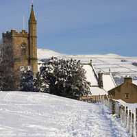 Buy canvas prints of St Margaret's Church, Hawes, Wensleydale, Yorkshire Dales by Louise Heusinkveld