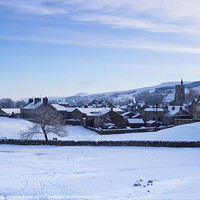 Buy canvas prints of Winter in Hawes, Wensleydale, Yorkshire Dales National Park by Louise Heusinkveld