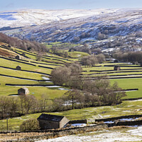 Buy canvas prints of Swaledale, Yorkshire Dales National Park by Louise Heusinkveld