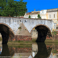 Buy canvas prints of Ponte Romana, Silves by Louise Heusinkveld