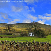 Buy canvas prints of Mallerstang Dale, looking east to Mallerstang Edge by Louise Heusinkveld
