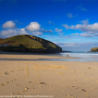 Buy canvas prints of Portreath, Cornwall by Louise Heusinkveld