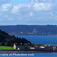 Buy canvas prints of St Michaels Mount, Cornwall by Louise Heusinkveld