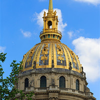 Buy canvas prints of Dome Church, Les Invalides by Louise Heusinkveld