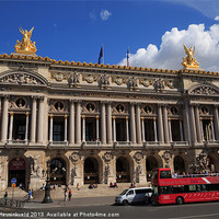 Buy canvas prints of Opera Garnier, Paris by Louise Heusinkveld