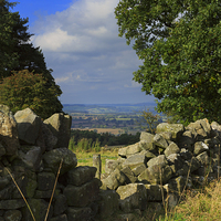 Buy canvas prints of Crumbling dry stone wall by Louise Heusinkveld