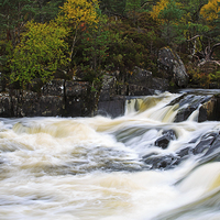 Buy canvas prints of Glen Affric, view of the Affric River by Louise Heusinkveld