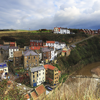 Buy canvas prints of Staithes by Louise Heusinkveld