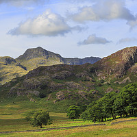 Buy canvas prints of Side Pike and the Langdale Pikes, Lake District, C by Louise Heusinkveld
