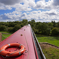 Buy canvas prints of Edstone Aqueduct, Stratford-on-Avon Canal, Warwick by Louise Heusinkveld