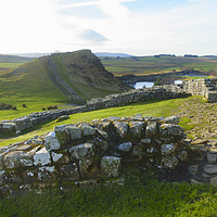 Buy canvas prints of Milecastle 42, Cawfield, Hadrian's Wall, Northumbe by Louise Heusinkveld