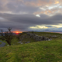 Buy canvas prints of Limestone pavement, Henside Lane, Yorkshire Dales by Louise Heusinkveld