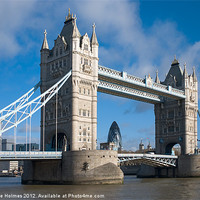 Buy canvas prints of Tower Bridge I by Clarence Holmes