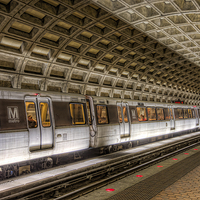 Buy canvas prints of Washington DC Metro Station V by Clarence Holmes