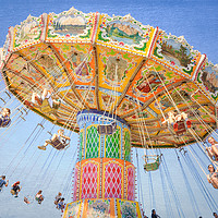Buy canvas prints of Ohio State Fair Wave Swinger III by Clarence Holmes