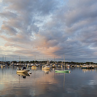 Buy canvas prints of Oak Bluffs Harbor Sunrise I by Clarence Holmes